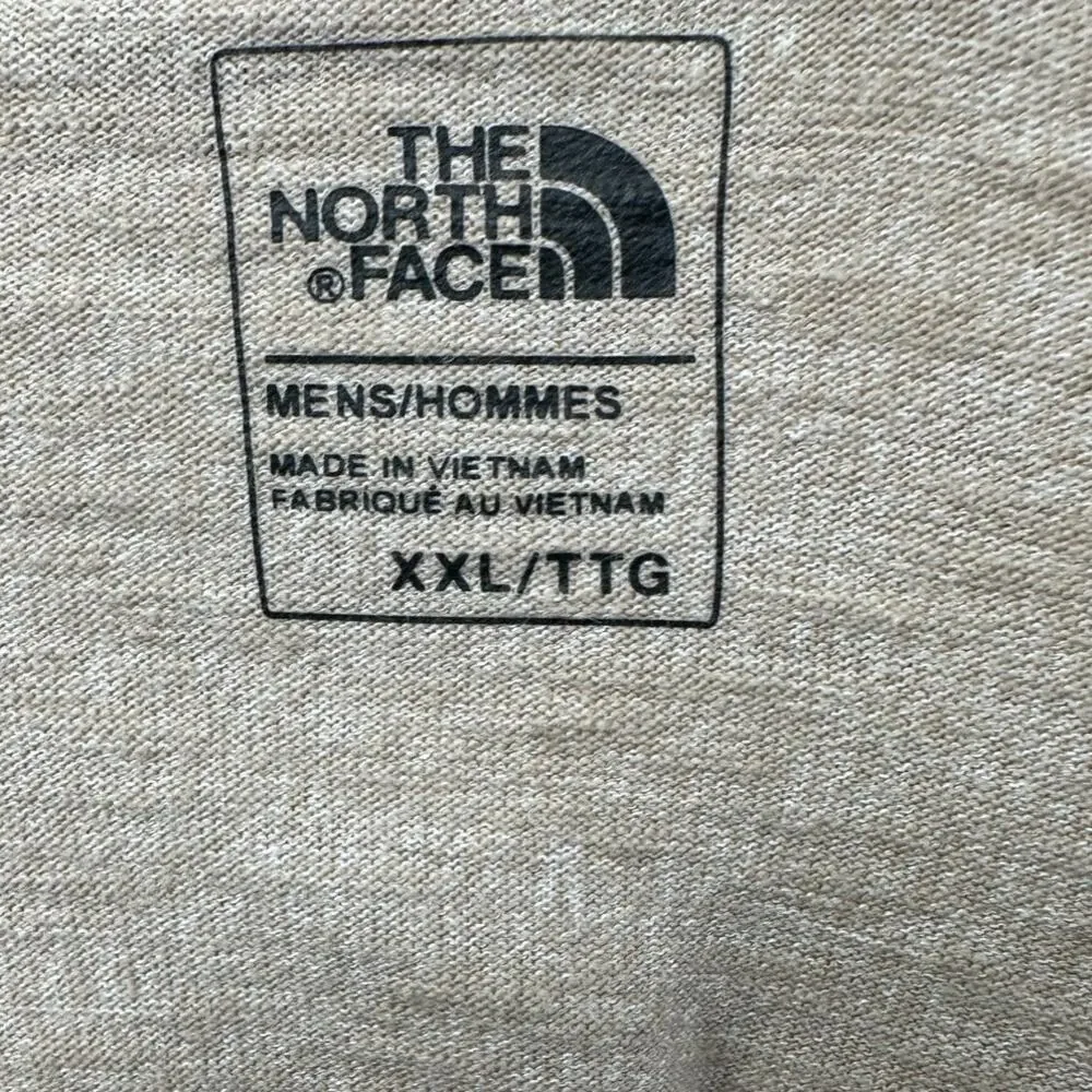 The North‎ Face Men's Cooperwood Tan Long Sleeve Henley Shirt – Size XXL